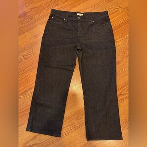 Eileen Fisher Size 14P Black Women's Jeans.